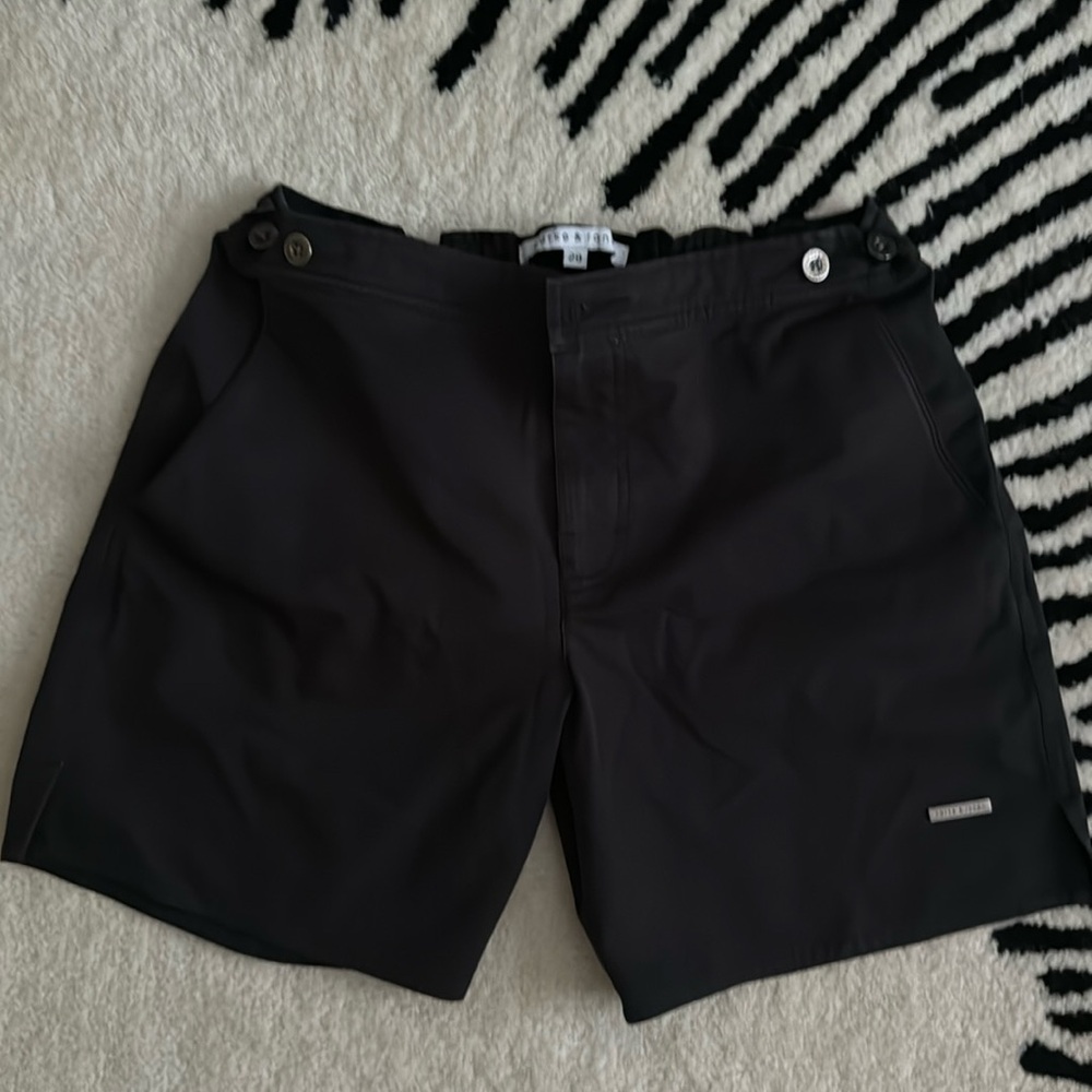 Parke & Ronen men’s black swim wear. Size 29